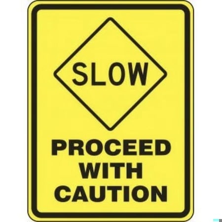 Accuform ADVISORY SIGNS 18 in  X 12 in  ENGINEER GRADE FRW502RA